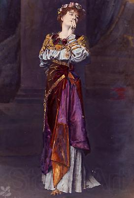 unknow artist This image is in public domain because it is a reproduction of a 1896 picture of Victorian actress Dame Ellen Terry (1847-1928) as William Shakespeare